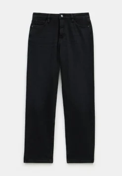 hush Jeans|Agnes Straight Leg Jeans Washed Black