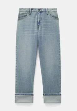 hush Jeans|Agnes Straight Leg Jeans Light Authentic Blue