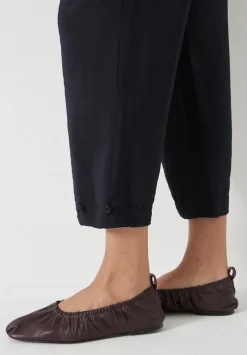 hush Trousers|Air Flow Ankle Grazer Trousers Black
