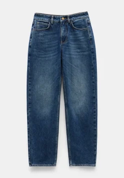 hush Jeans|Alex Straight Leg Jeans Mid Authentic Blue