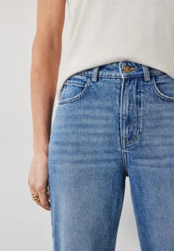 hush Jeans|Alex Straight Leg Jeans Light Authentic Blue