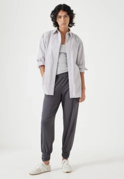 hush Joggers & Leggings|Trousers|Alexa Harem Trousers Charcoal Grey