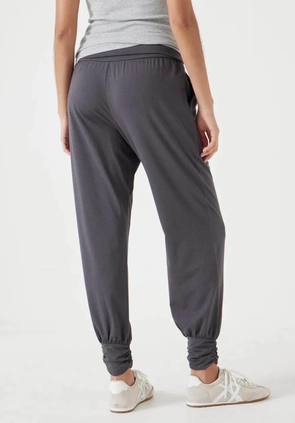 hush Joggers & Leggings|Trousers|Alexa Harem Trousers Charcoal Grey