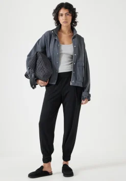 hush Joggers & Leggings|Trousers|Alexa Harem Trousers Black