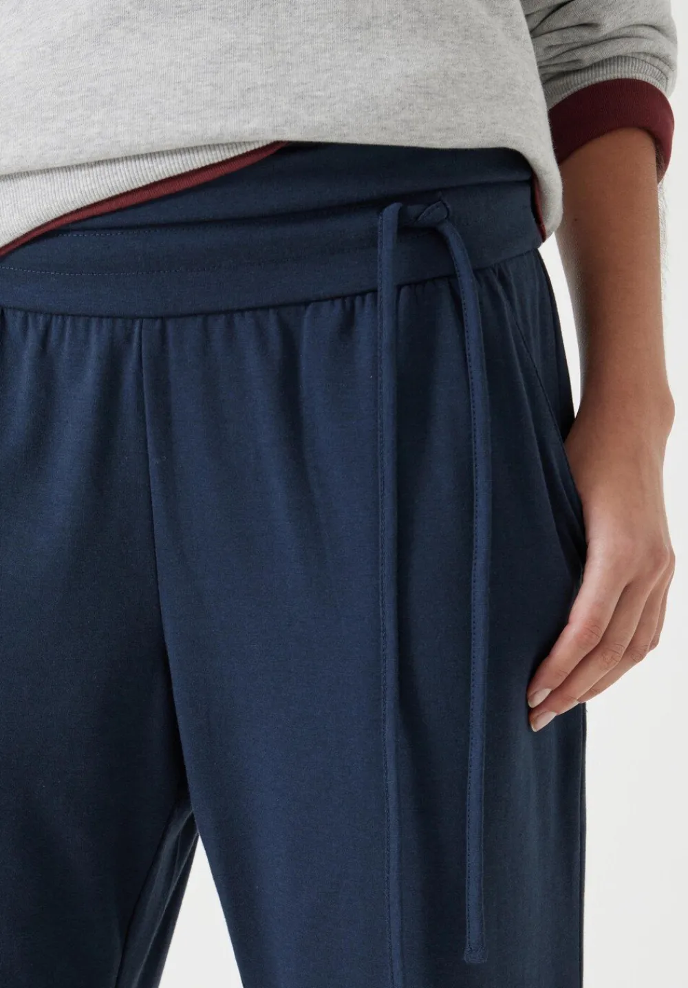 hush Joggers & Leggings|Trousers|Alexa Harem Trousers Midnight Navy