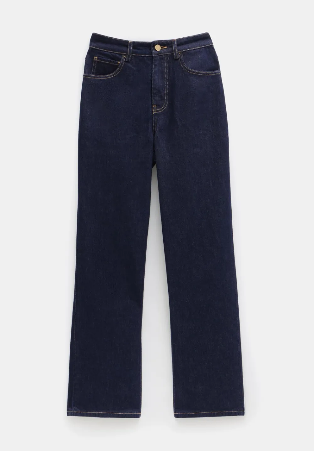 hush Jeans|Alexa Straight Leg Jeans Dark Indigo