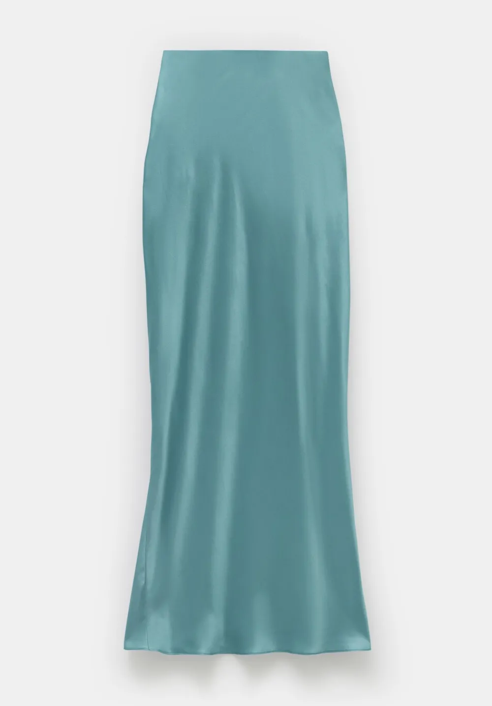 hush Skirts|Allie Satin Skirt Arctic