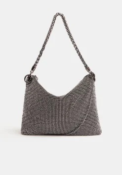 hush Bags|Alma Gem Mesh Bag Black