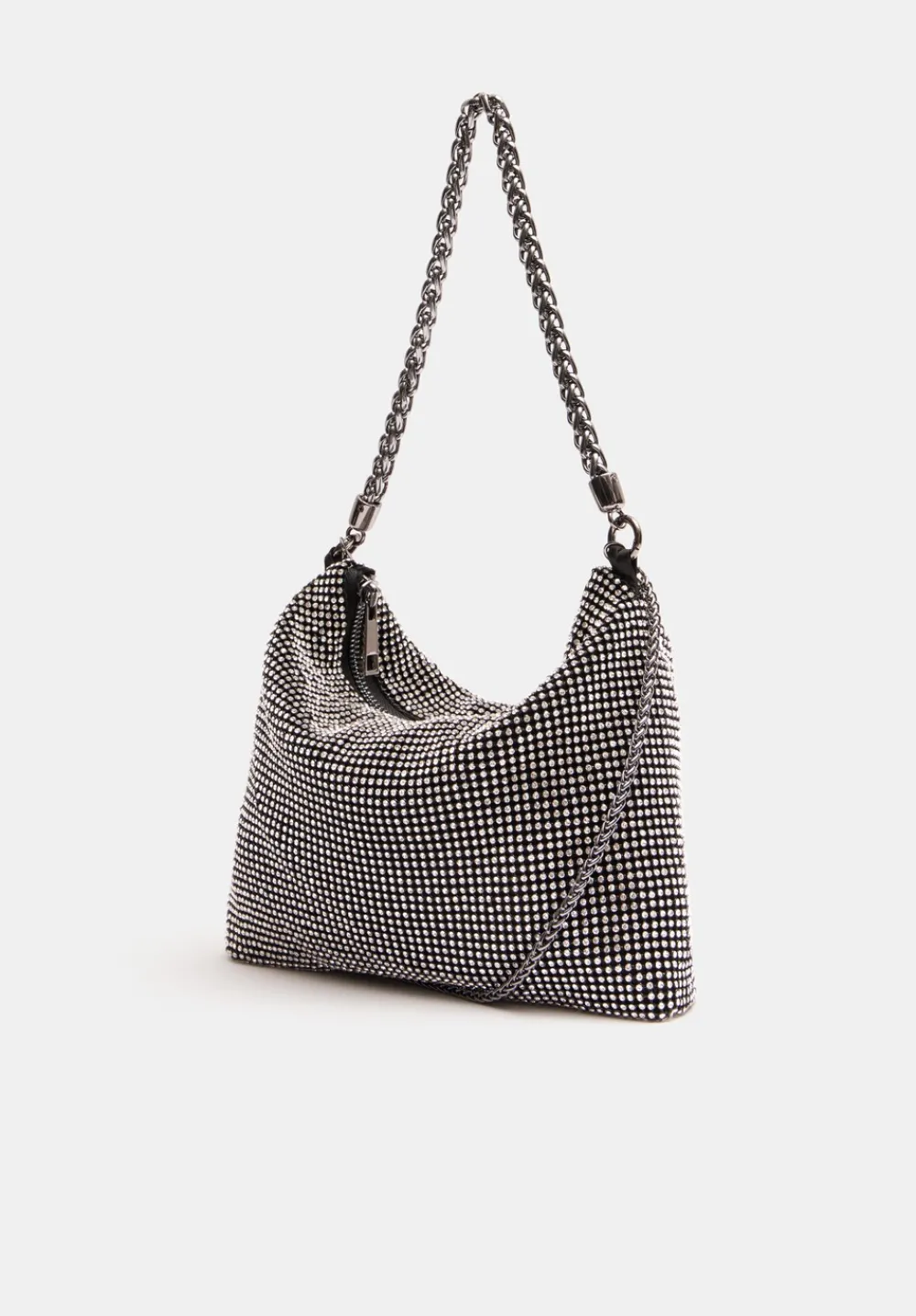 hush Bags|Alma Gem Mesh Bag Black