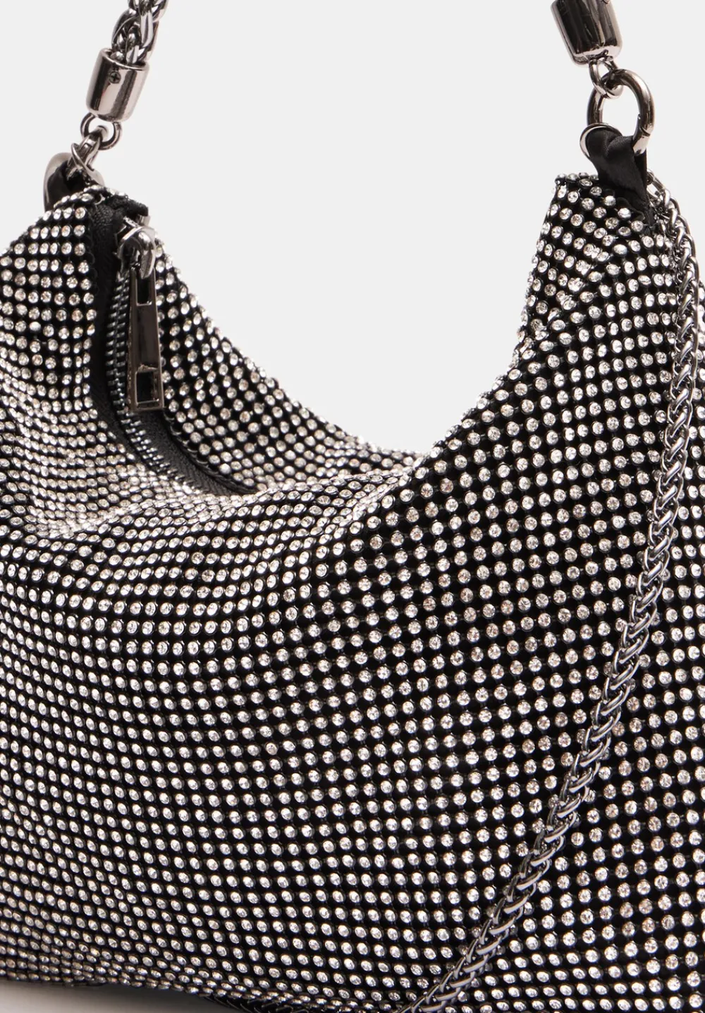 hush Bags|Alma Gem Mesh Bag Black