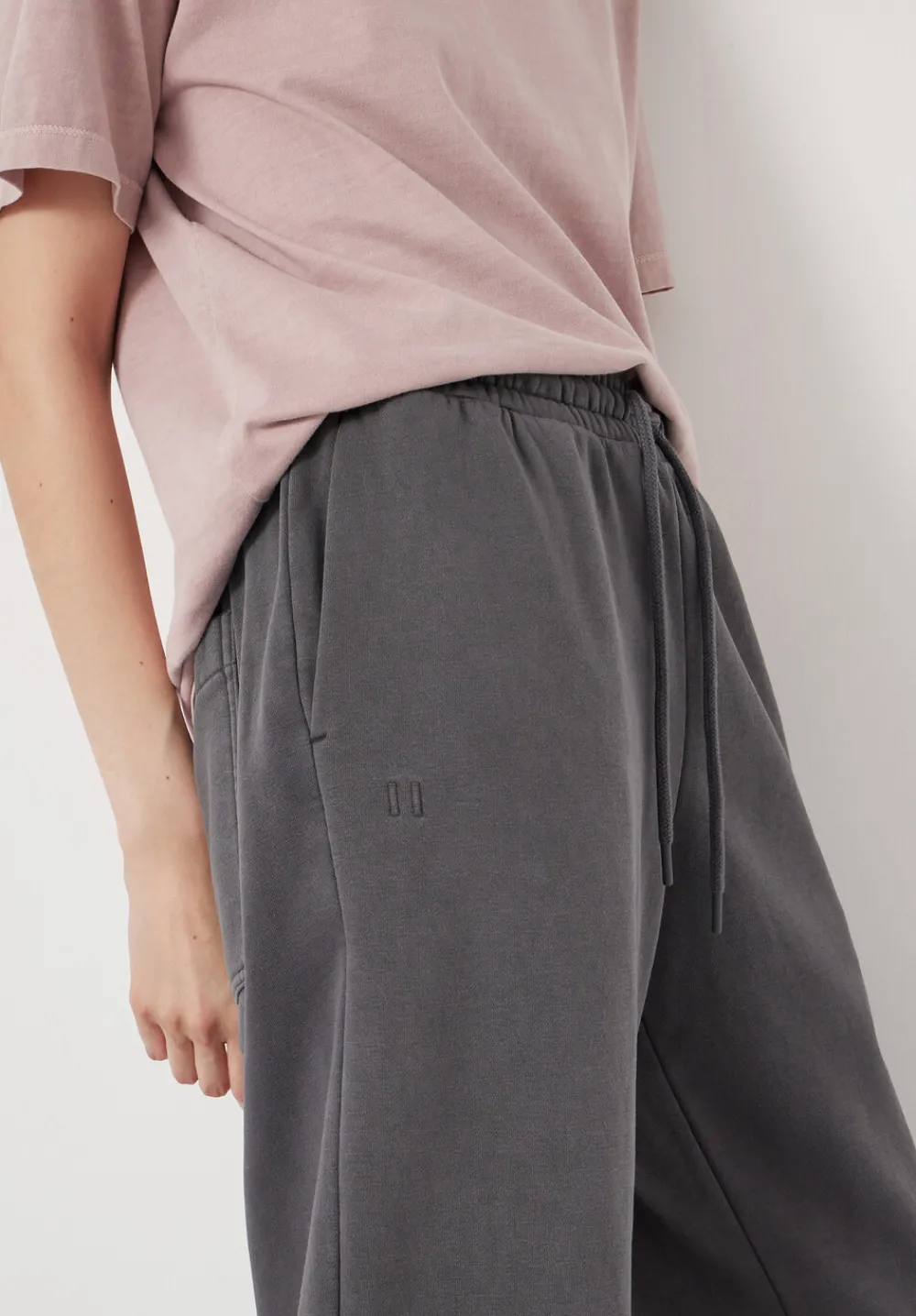 hush Joggers & Leggings|Trousers|Alyna Pocket Detail Joggers DARK GREY