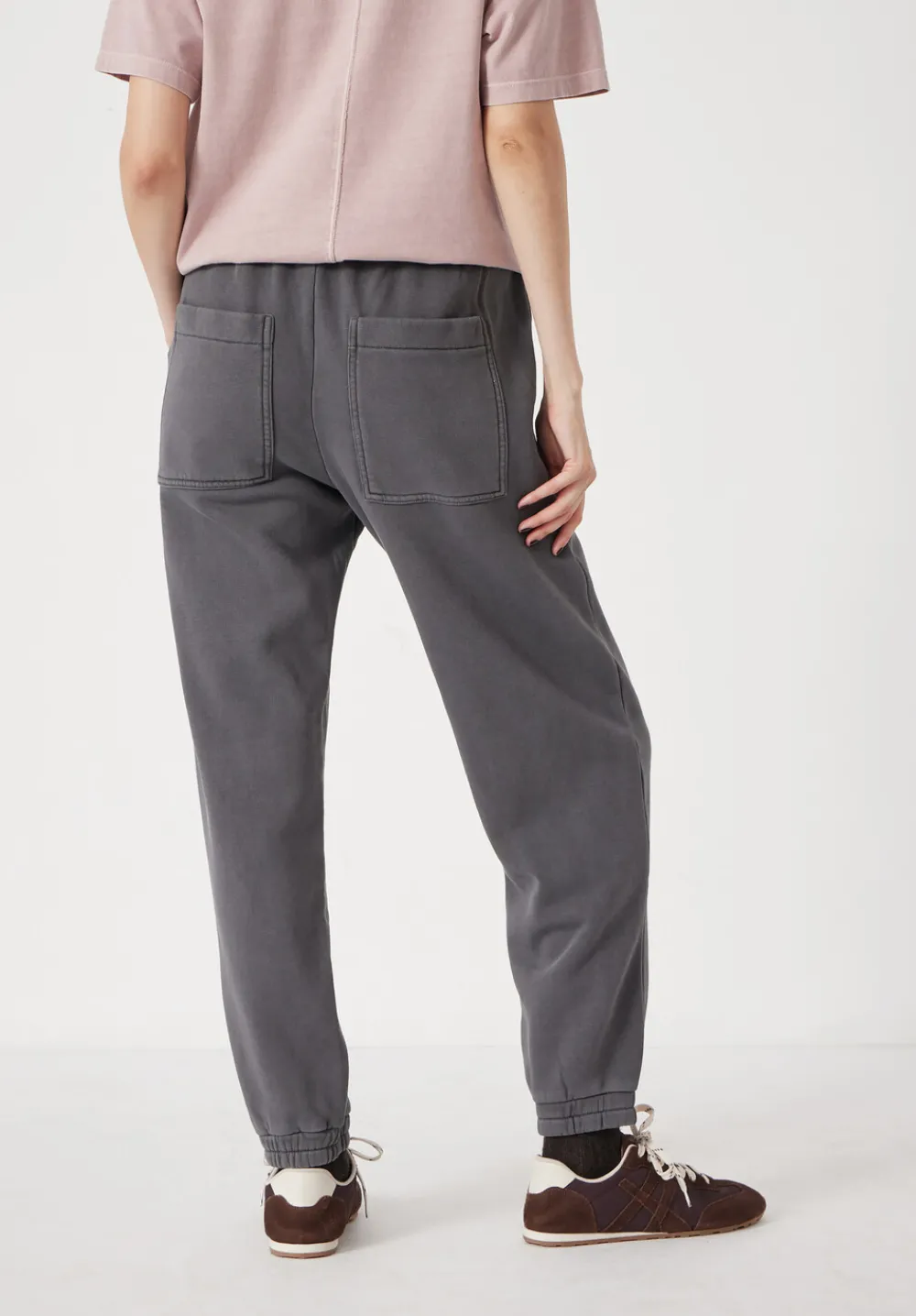 hush Joggers & Leggings|Trousers|Alyna Pocket Detail Joggers DARK GREY