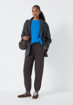 hush Joggers & Leggings|Trousers|Alyna Pocket Detail Joggers Chocolate brown