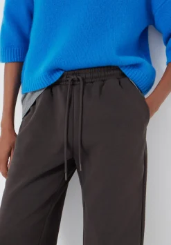 hush Joggers & Leggings|Trousers|Alyna Pocket Detail Joggers Chocolate brown