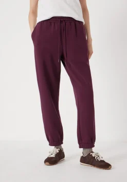 hush Joggers & Leggings|Trousers|Alyna Pocket Detail Joggers Wine Red