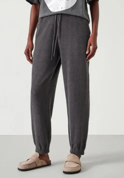 hush Joggers & Leggings|Trousers|Alyna Textured Joggers Washed Grey