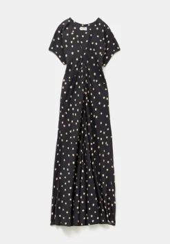 hush Dresses|Amelia Printed Maxi Dress Painted Polka