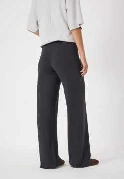 hush Joggers & Leggings|Amie Fold Over Waist Joggers Black