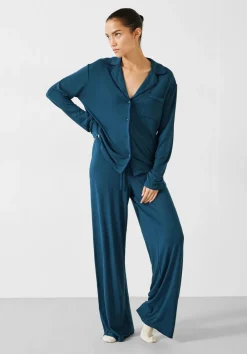hush Pyjamas & Nightwear|Arion Jersey Pyjamas Teal