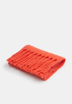 hush Scarves|Aspen Scarf Peach Orange