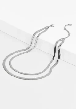 hush Jewellery|Aster Snake Chain Necklace Silver