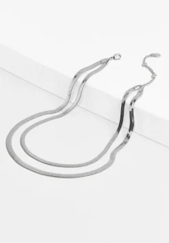 hush Jewellery|Aster Snake Chain Necklace Silver