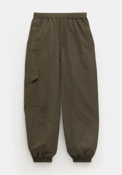hush Trousers|Ava Lightweight Cargo Trousers Dark Olive