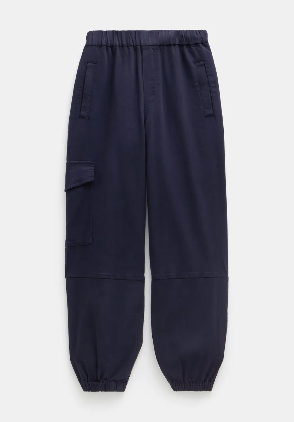 hush Trousers|Ava Washed Cargo Trousers Navy