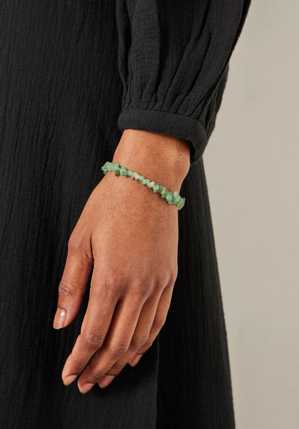 hush Jewellery|Aventurine Healing Stone Bracelet Green