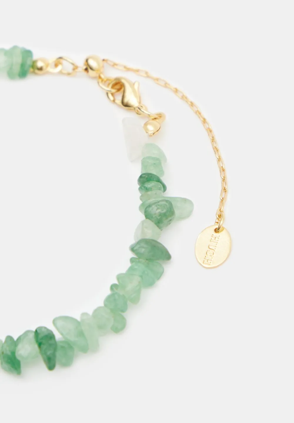 hush Jewellery|Aventurine Healing Stone Bracelet Green