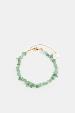 hush Jewellery|Aventurine Healing Stone Bracelet Green
