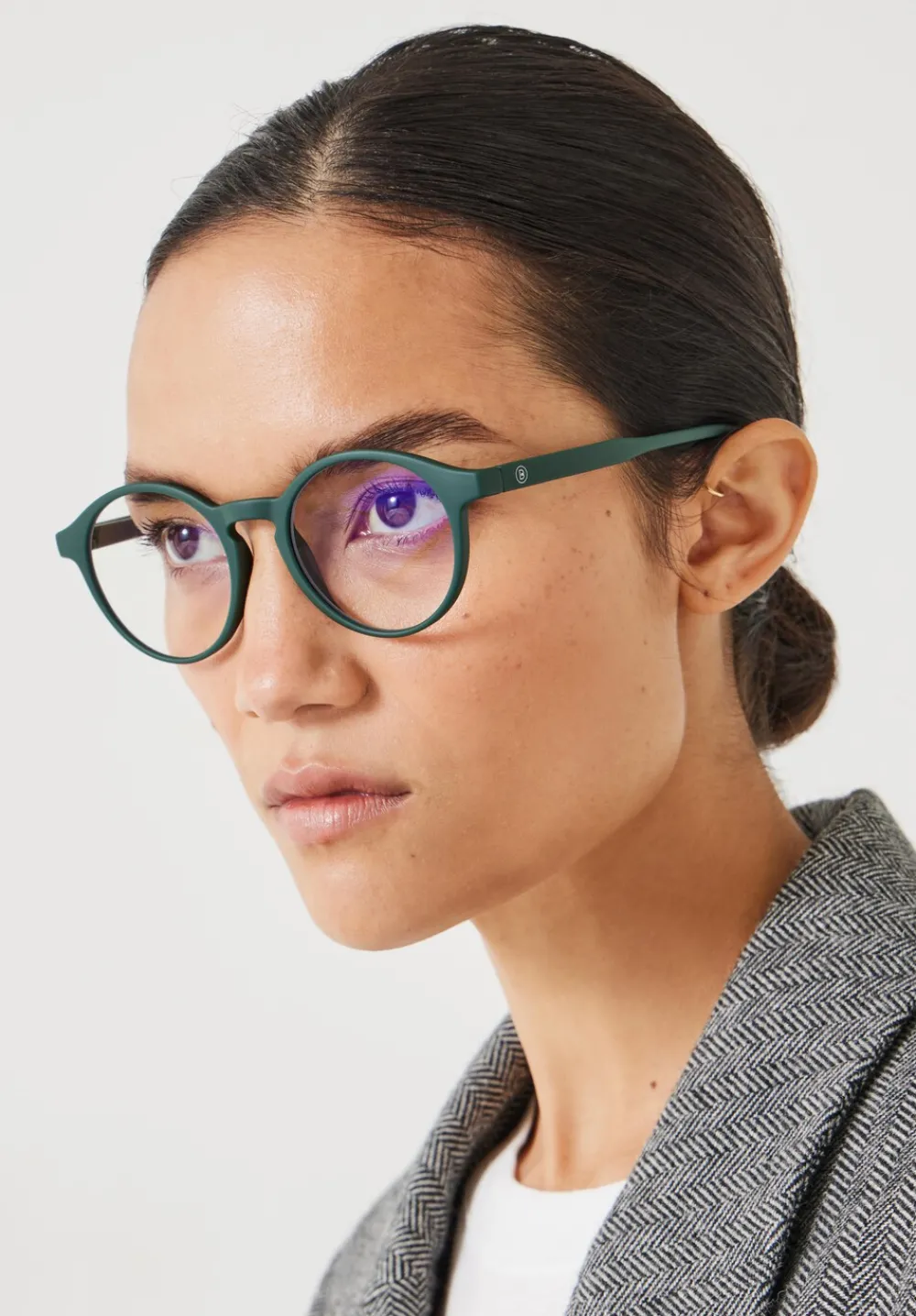 hush Glasses|Barner Le Marais Reading Glasses Dark Green