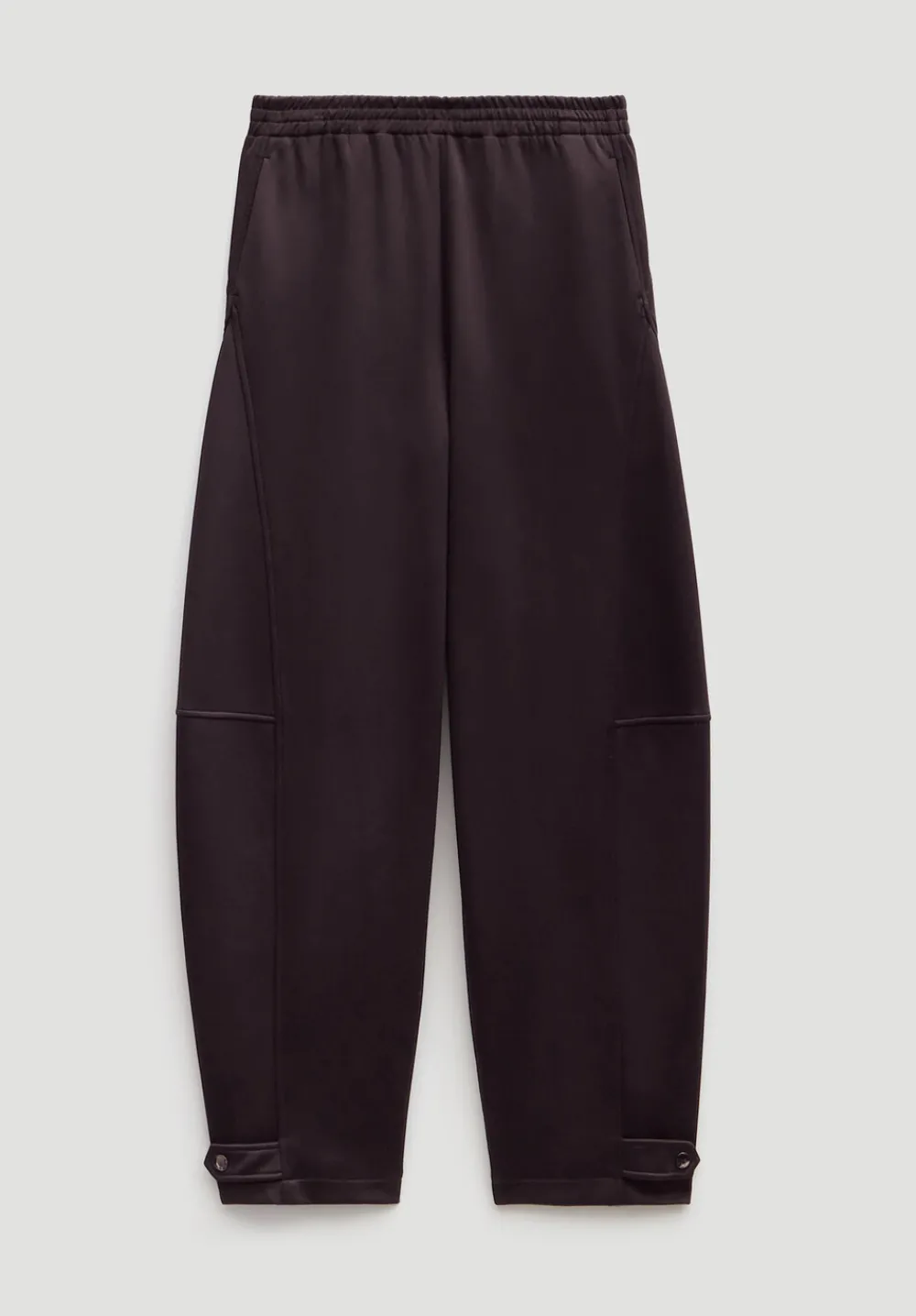 hush Joggers & Leggings|Trousers|Barrel Leg Jogger Burgundy Purple