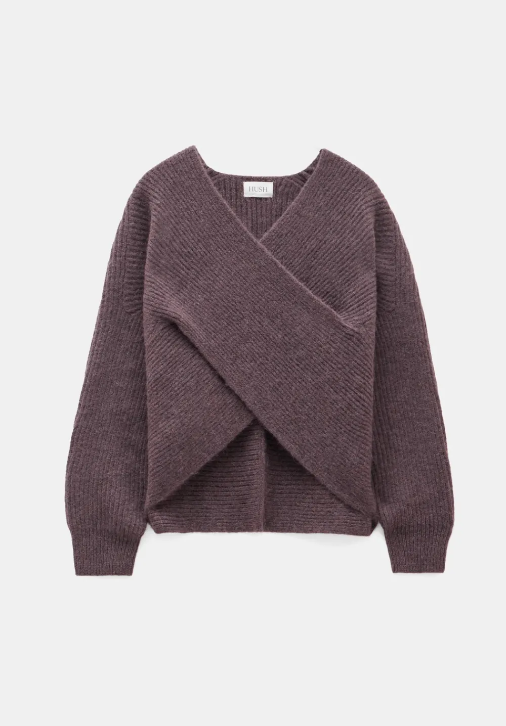 hush Jumpers & Cardigans|Betty Wool Blend Jumper Raisin Brown