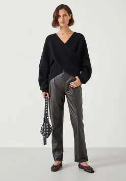 hush Jumpers & Cardigans|Betty Wool Blend Jumper Black