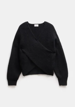 hush Jumpers & Cardigans|Betty Wool Blend Jumper Black