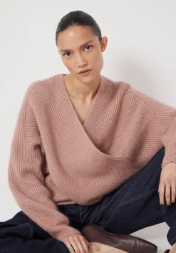 hush Jumpers & Cardigans|Betty Wool Blend Jumper Rosewood Pink