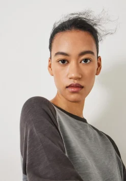 hush Dresses|Billie Jersey Maxi Dress Light Grey Marl