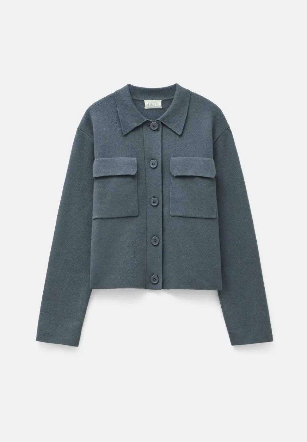 hush Jumpers & Cardigans|Jackets & Coats|Bobbie Shirt Jacket with Wool Sage Green
