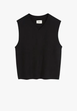 hush Tops & T-Shirts|Jumpers & Cardigans|Bobbie Wool Blend Vest Black
