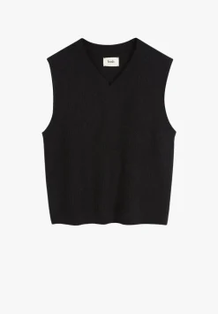 hush Tops & T-Shirts|Jumpers & Cardigans|Bobbie Wool Blend Vest Black