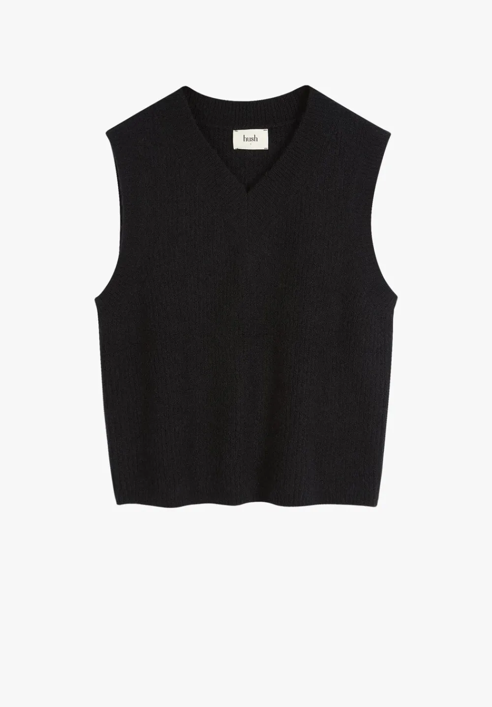 hush Tops & T-Shirts|Jumpers & Cardigans|Bobbie Wool Blend Vest Black