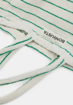 hush Bags|Bongusta Weekend Bag Green Stripe