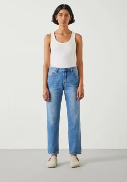 hush Jeans|Boyfriend Jean Mid Authentic Wash (Denim)