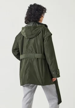 hush Jackets & Coats|Caden Utility Jacket Dark Khaki Green