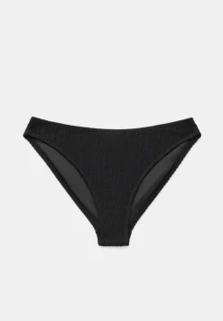 hush Swimwear & Beachwear|Cally Classic Crinkle Bikini Bottoms Black