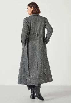 hush Jackets & Coats|Campbell Sequin Coat Grey