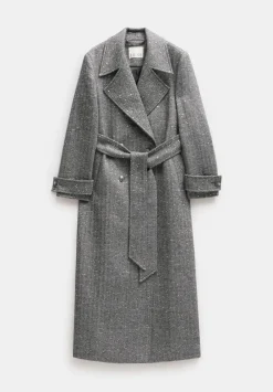 hush Jackets & Coats|Campbell Sequin Coat Grey