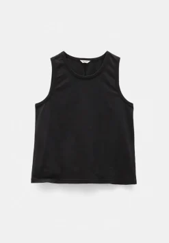 hush Tops & T-Shirts|Carla Relaxed Tank Top Black