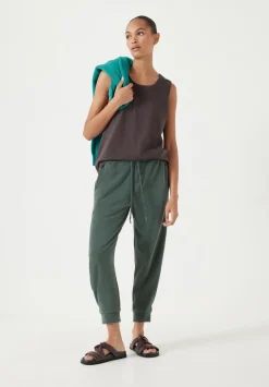 hush Tops & T-Shirts|Carla Relaxed Tank Top Chocolate brown